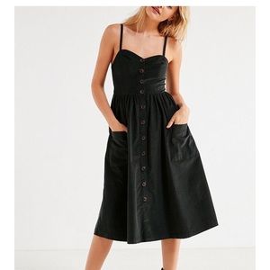 Urban Outfitters Button Down Midi Length Dress